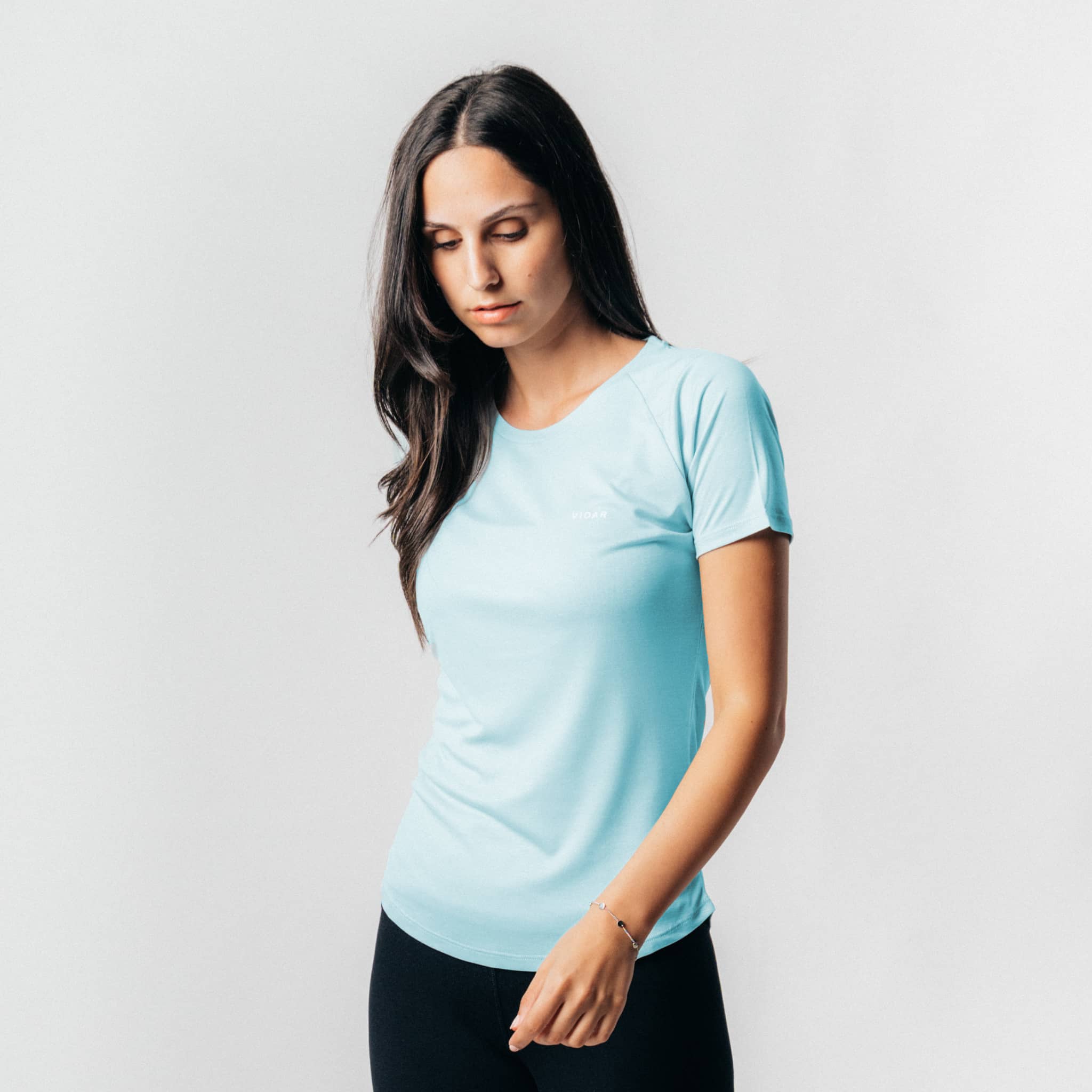 POSEIDA | Women Sport Shirt aus SEACELL - ice blue