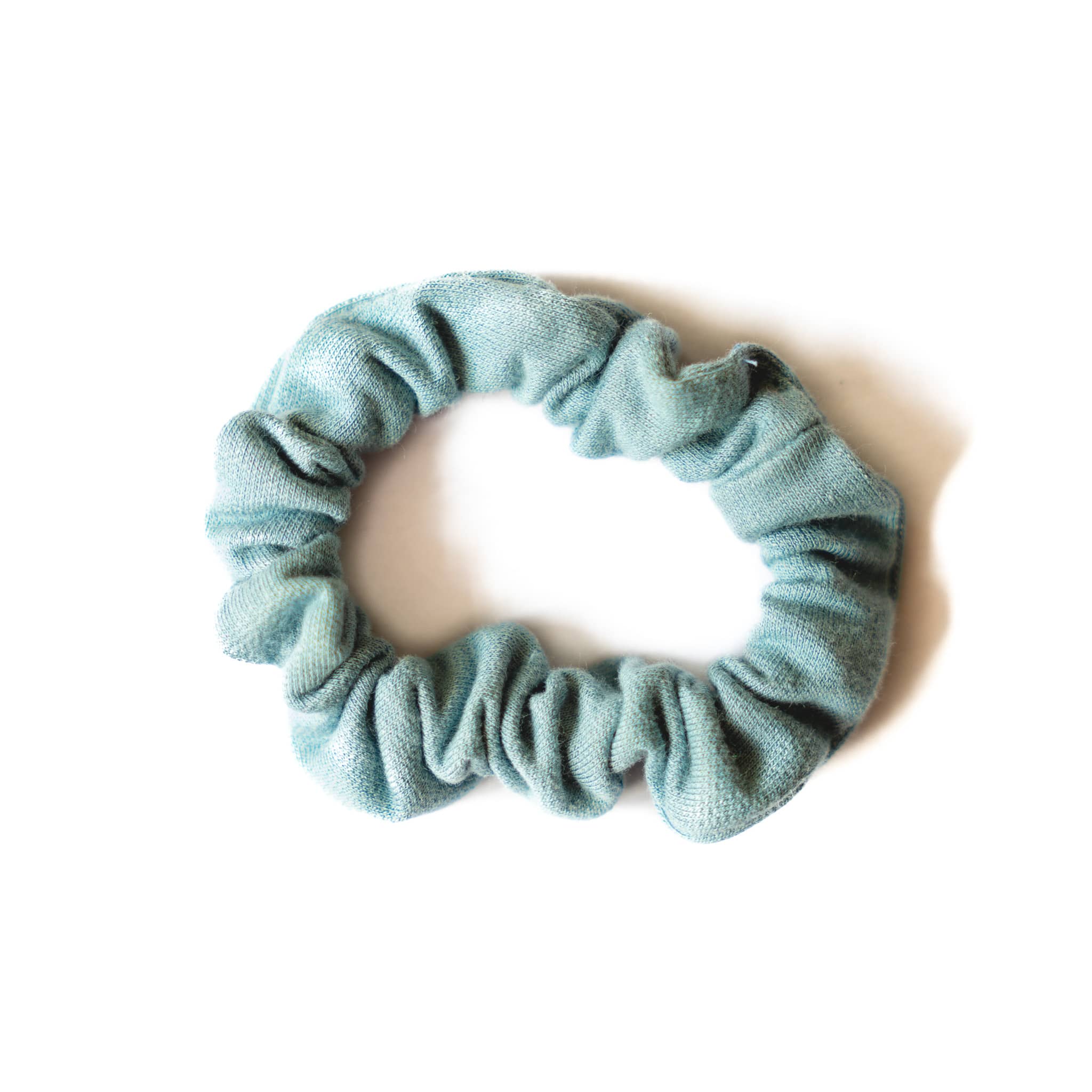 Upcycling Scrunchie aus TENCEL™ und Bio-Baumwolle