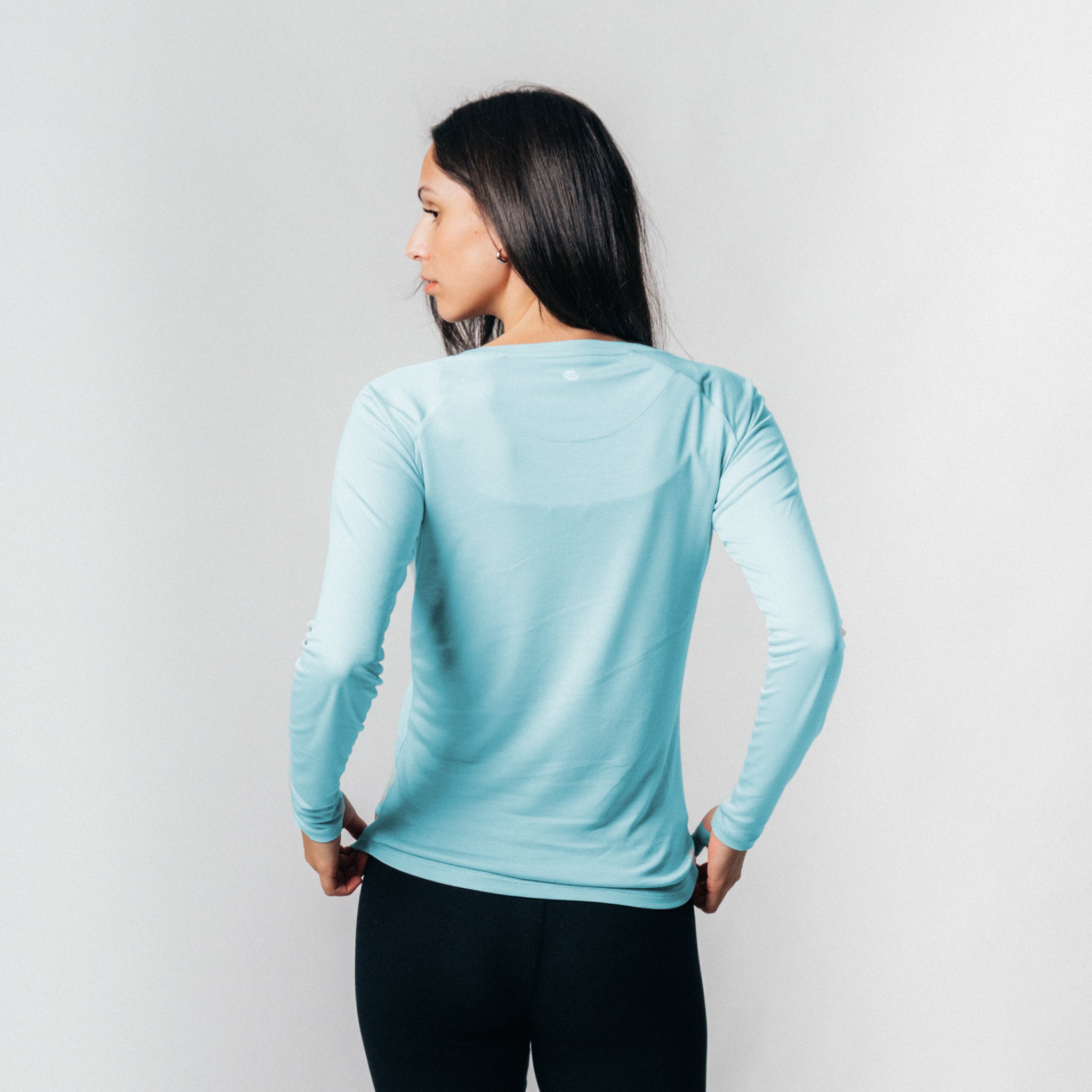 FLOW | Natural Sport Longsleeve - ice blue