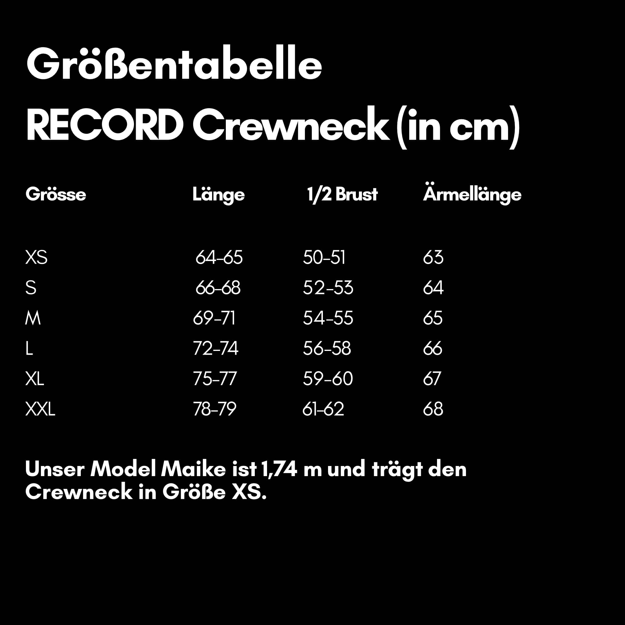 RECORD I Natural Crewneck Sweater aus Bio-Baumwolle - dunkelgrün